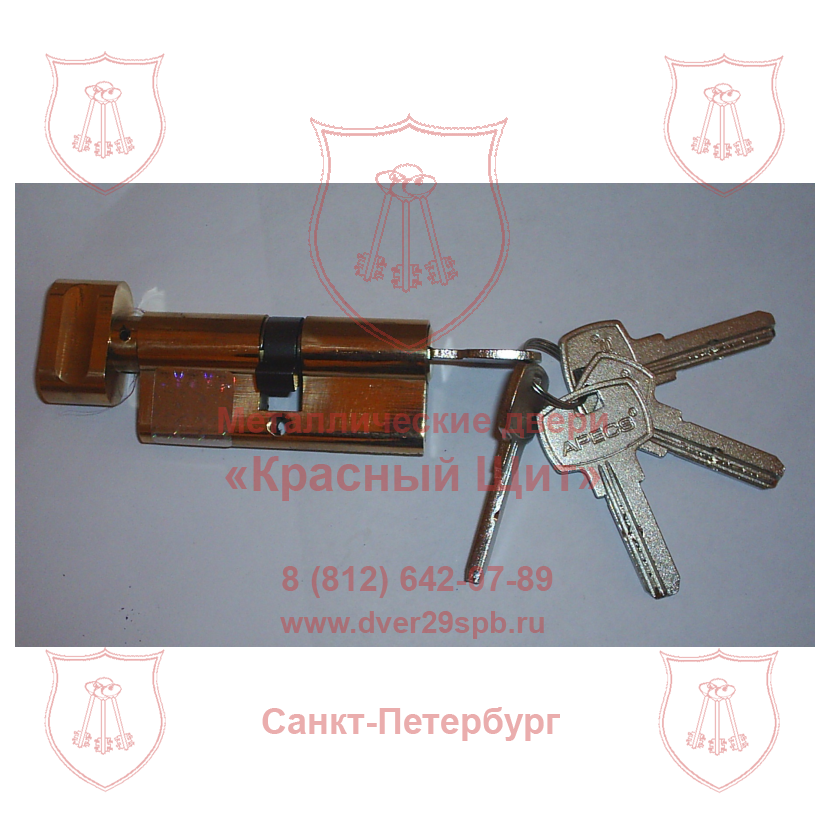 Двухсистемный замок Чиза 57915 с перекодировкой